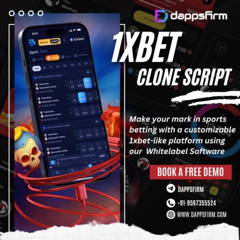 Profit from the Online Gaming Boom with Our 1XBet Clone Script!