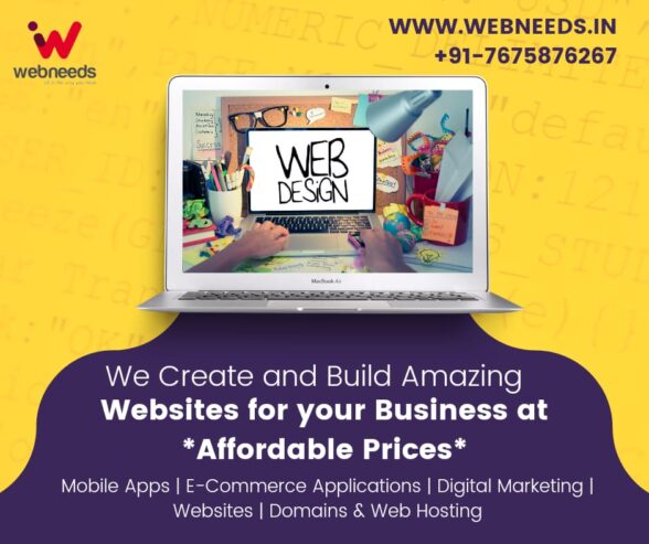 Get Your Business Website At Affordable Prices | WEB NEEDS