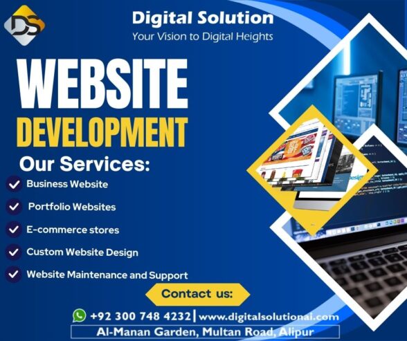 🚀 Transform Your Online Presence with Digital Solution! 🌐