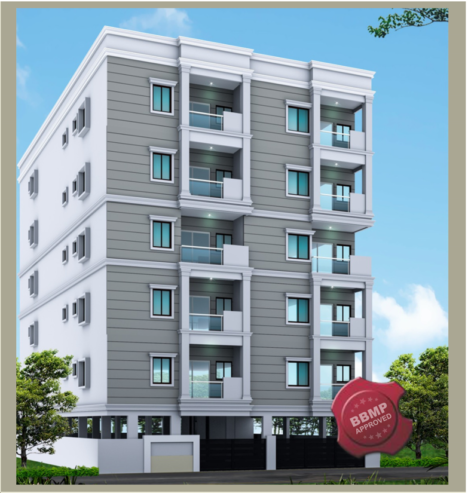 1120 Sq.Ft Flat with 2BHK For Sale Banjara Layout Bangalore