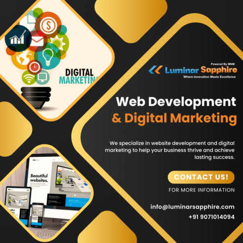 Affordable Website Design and Digital Marketing Services in Bangalore | Luminar Sapphire