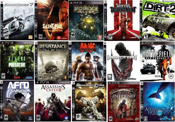 Games installation for PlayStation 3
