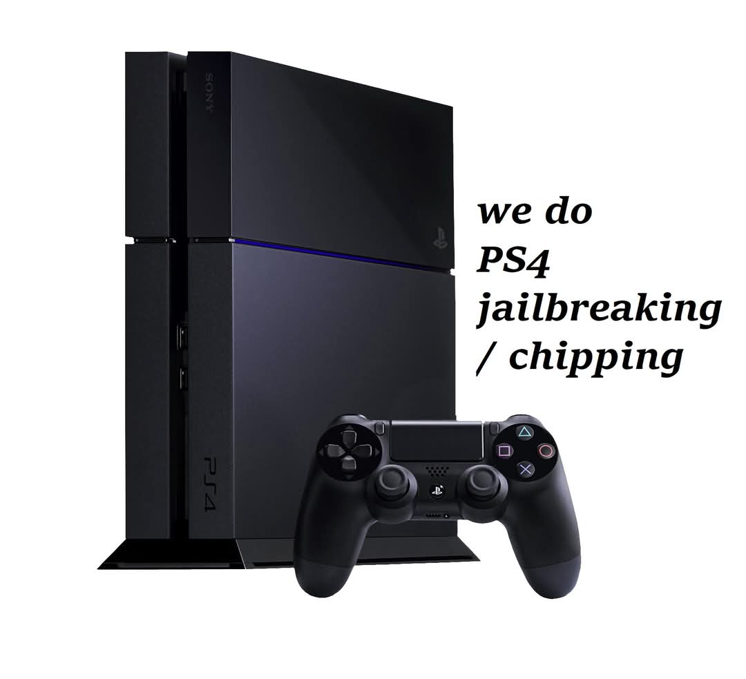 Jailbreaking ps4 and chipping