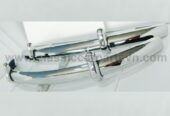 VW Beetle European style (1955-1972) bumpers by stainless steel new