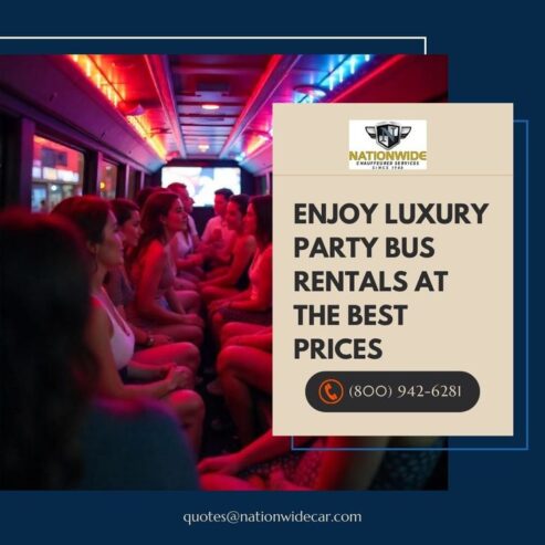 Affordable Party Bus Rental – Celebrate in Style Without Breaking the Bank!