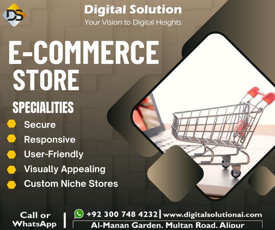 π Build Your Dream E-Commerce Store with Digital Solution AI! π