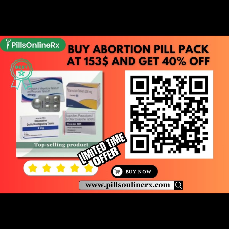 Buy Abortion Pill Pack at 153$ and get 40% Off