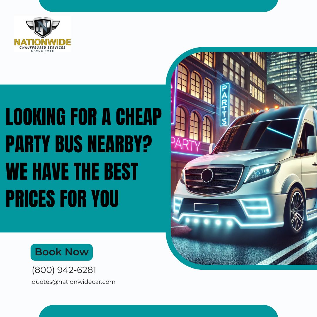 Cheap Party Bus Near Me