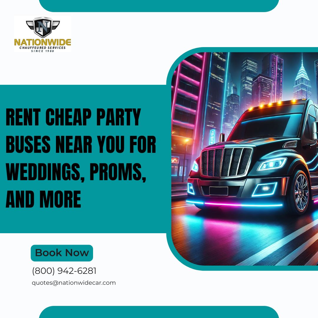 Cheap Party Buses Near Me