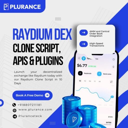 Launch Your Own Raydium-Style DEX with Plurance’s Raydium Clone Script