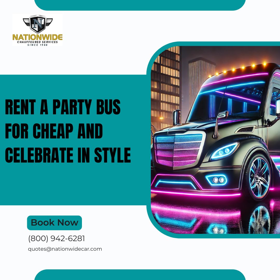 Rent A Party Bus For Cheap