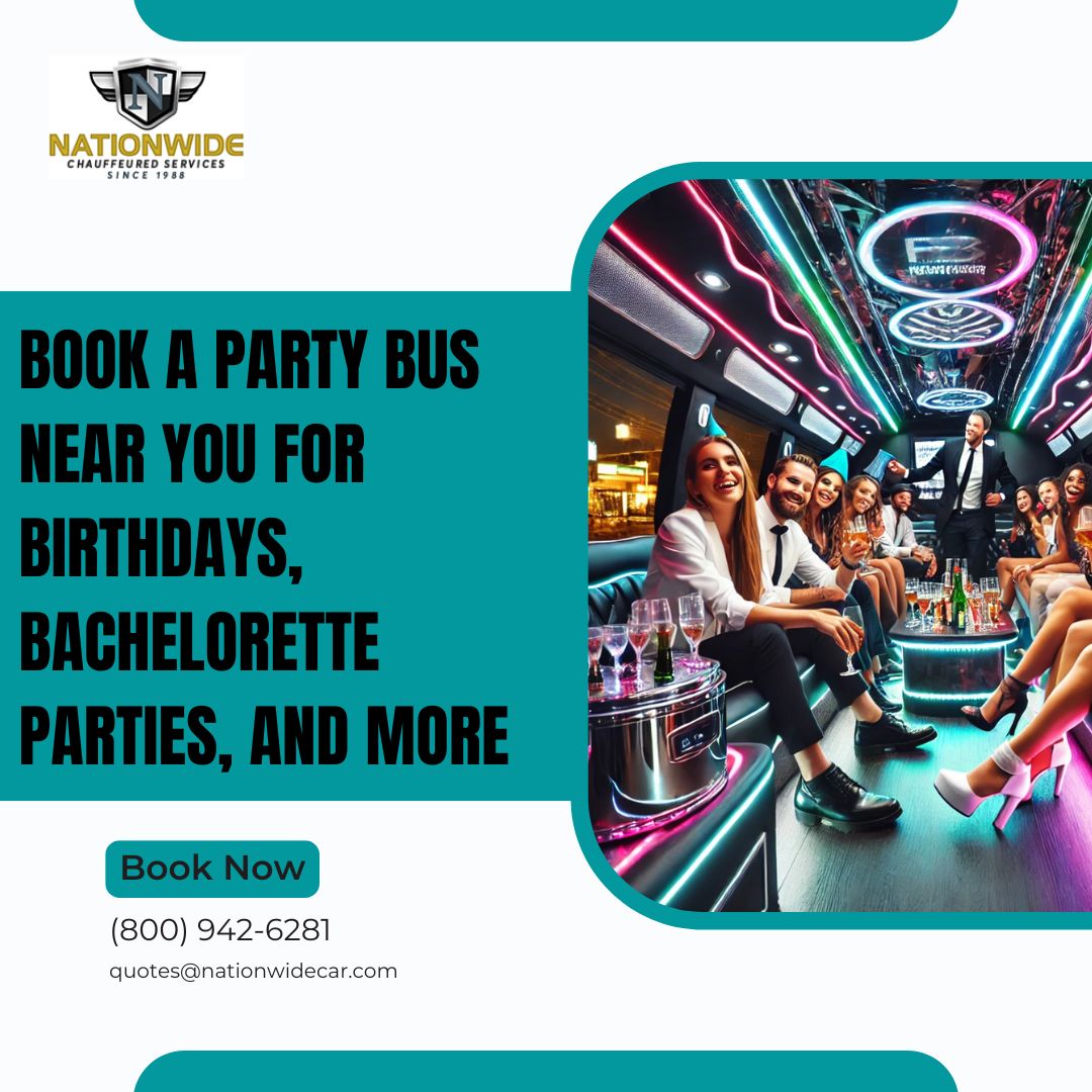 Rent Party Bus Near Me