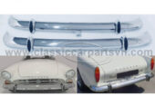 Sunbeam Alpine Series 4, Series 5 (1964-1968) and Sunbeam Tiger (1964-1967) bumpers with rubber on over riders