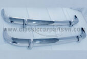 Sunbeam Alpine Series 4, Series 5 (1964-1968) and Sunbeam Tiger (1964-1967) bumpers without rubber on over riders