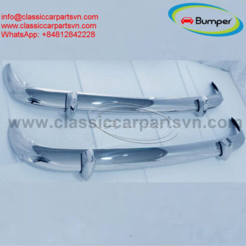 Sunbeam Alpine Series 4, Series 5 (1964-1968) and Sunbeam Tiger (1964-1967) bumpers without rubber on over riders
