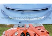 VW Beetle year (1968-1974) bumpers by stainless steel new