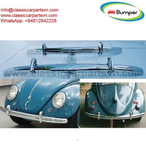 VW Beetle Split year (1950 – 1953) bumpers by stainless steel new