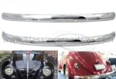 VW Beetle blade style (1955-1972) bumpers by stainless steel new