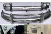 Volkswagen T1 Split Screen Bus (1958-1968) towel rail USA Export bumpers by stainless steel new