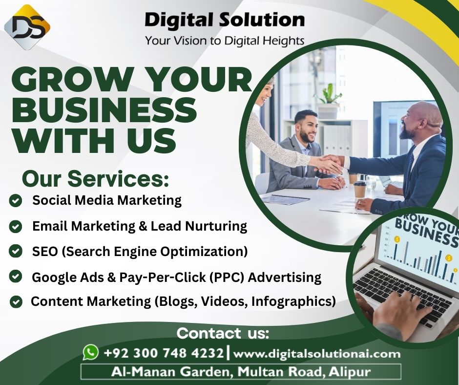 🚀 Grow Your Business with Digital Solution AI! 🚀