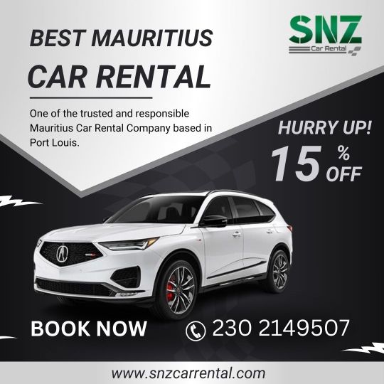 Luxury Car Rental Mauritius – SNZ