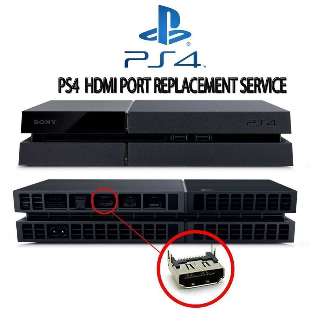 HDMI port ps4 damaged