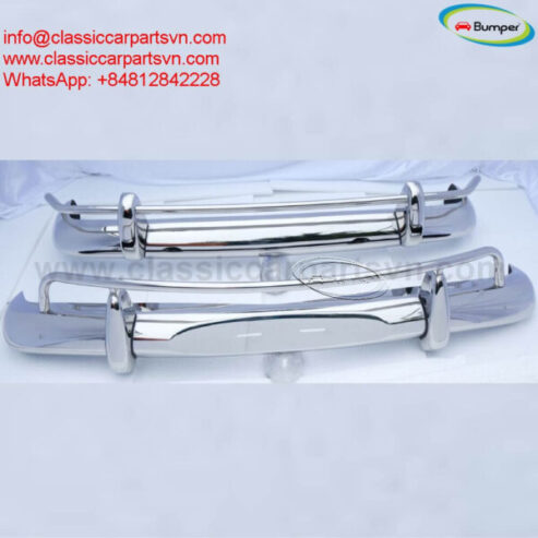 Volvo Amazon USA style (1956-1970) bumpers by stainless steel