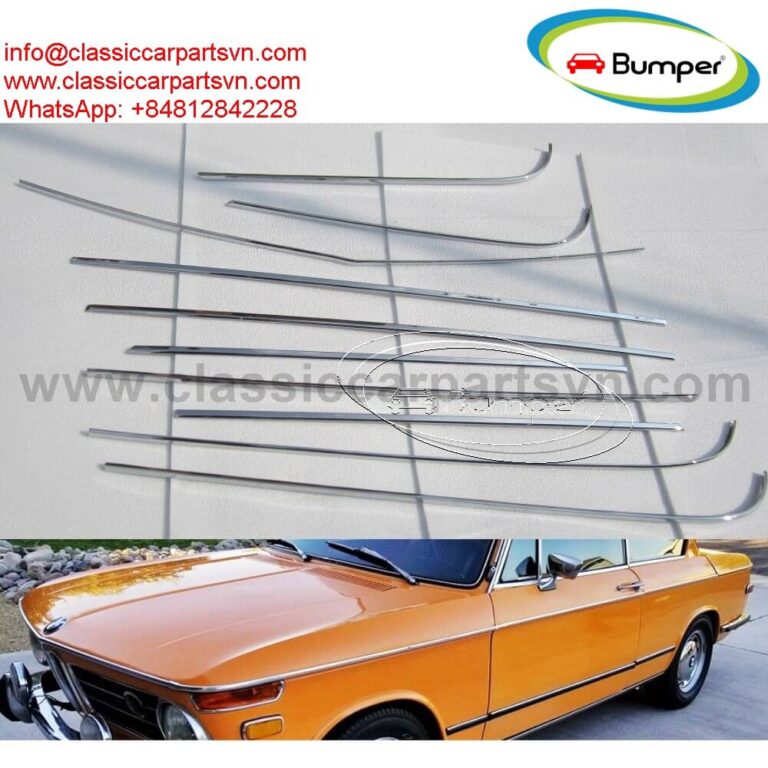 BELTLINE TRIM KIT BMW 2002 NEW BMW 2002/1600 E10 complete beltline trim set