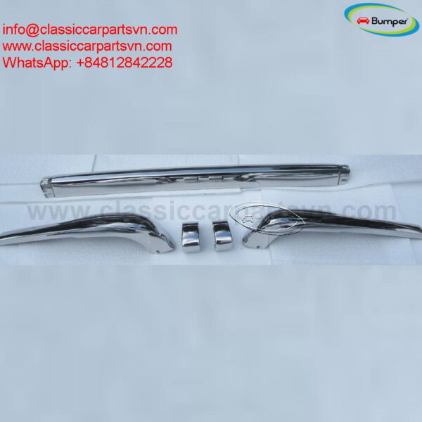 BMW 1502.1602.1802.2002 bumpers (1971-1976) by stainless steel new