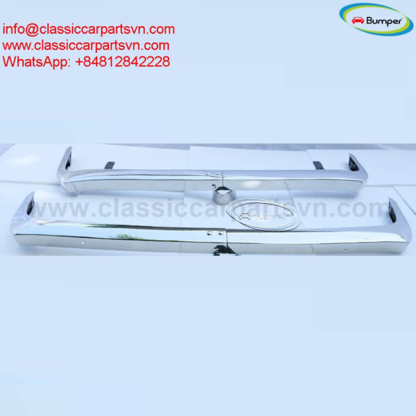 BMW 700 bumpers full set new (1959–1965) by stainless steel new