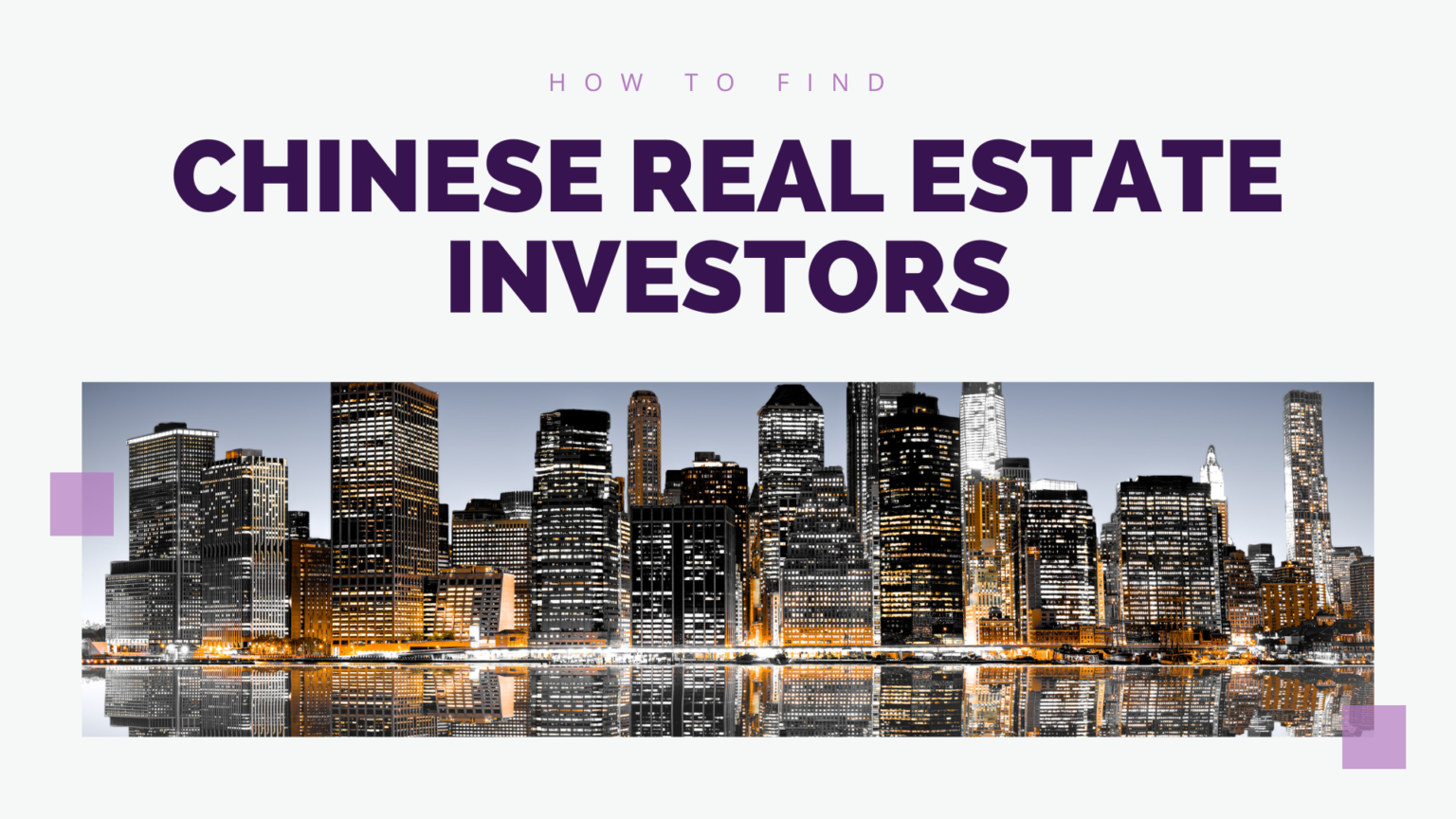Chinese real estate investors