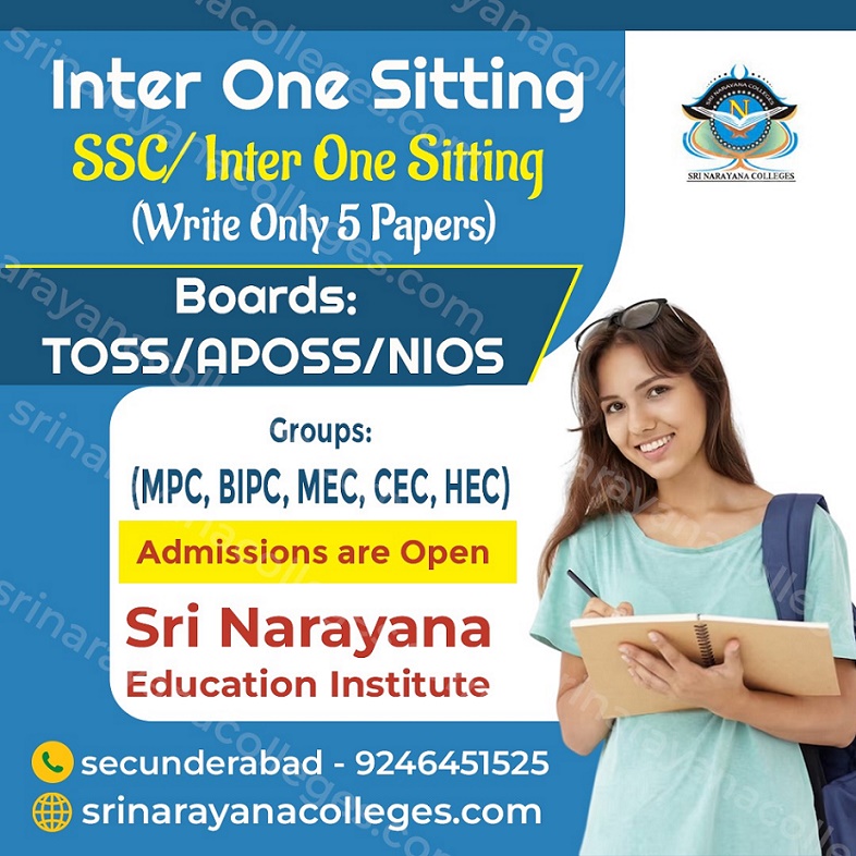 Open inter college in Hyderabad | www.srinarayanacolleges.com |
