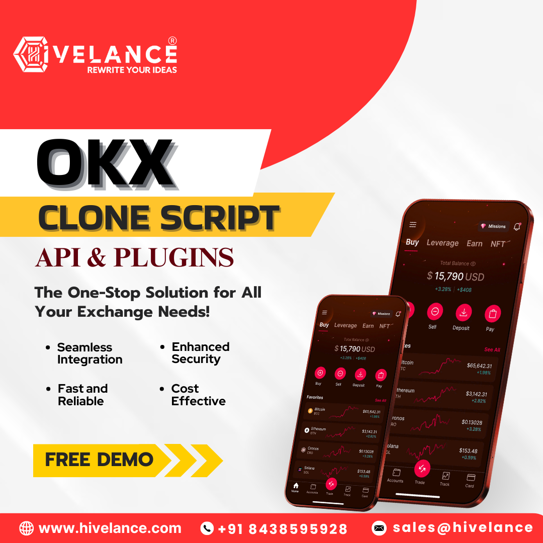 Best OKX Clone Script – Launch Your Crypto Trading Platform Within 5 Days
