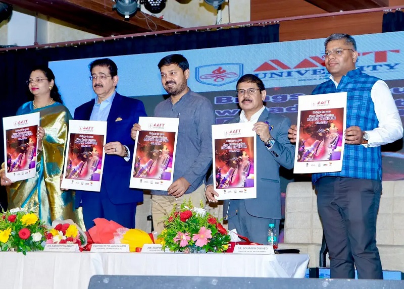Radio Raipur 88.4 FM Launched at AAFT University