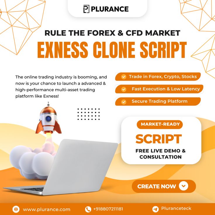 Launch Your Forex & CFD Trading Platform with Plurance’s Exness Clone Script!