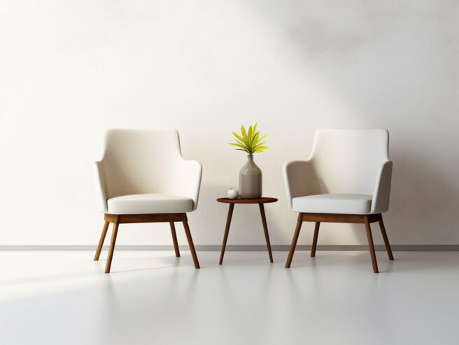 Elegant Two Chairs in Jaipur by Signature Interiors