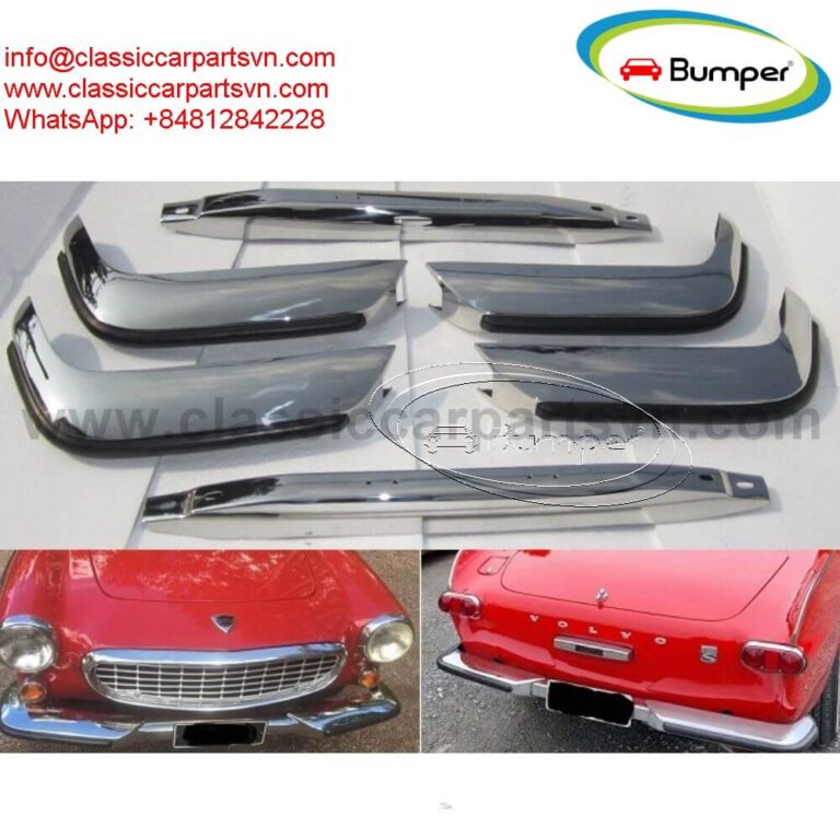 Volvo P1800 S/ES bumper (1963–1973) by stainless steel new