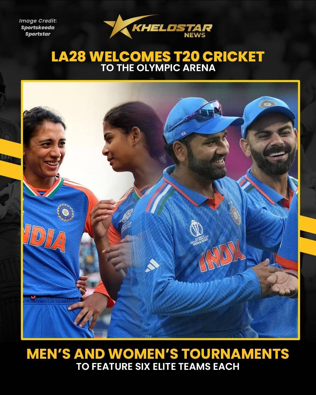 T20 Cricket Joins the Olympics at LA28 | Khelostar News