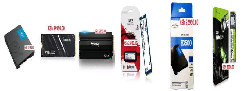 Brand new solid state drives