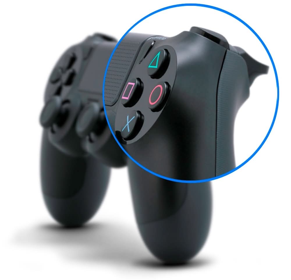 Cross,Square,Triangle and Circle Ps4 rubber replacement