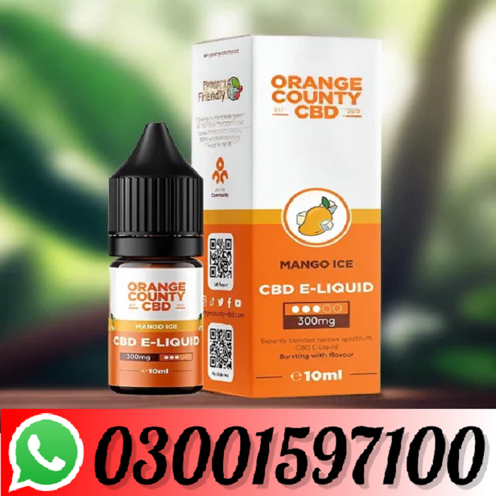 Orignal Orange County CBD 300mg 10ml Price In Karachi = 0301597100