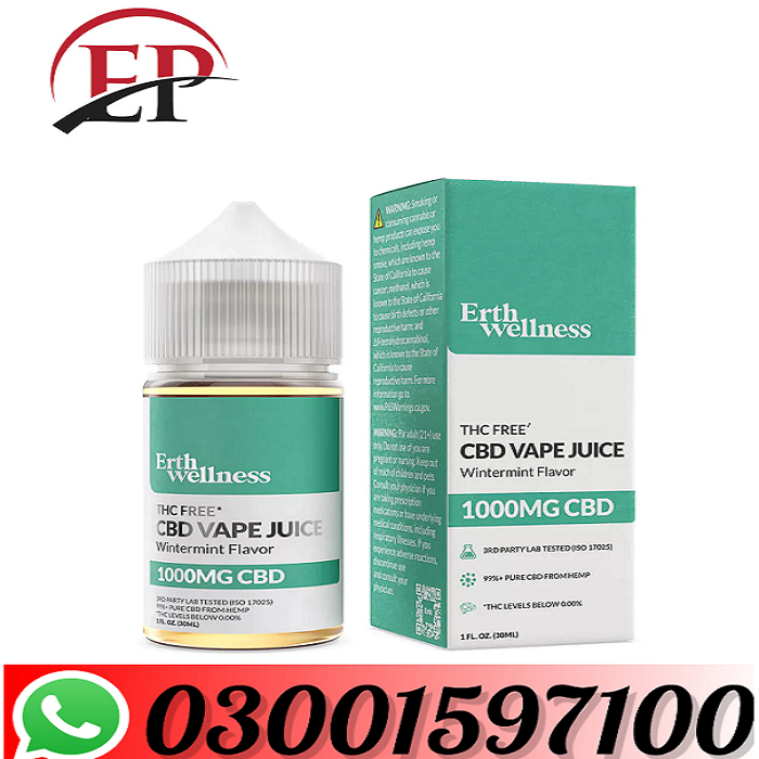 Orignal 1000mg Grape CBD E Liquid in Faisalabad = 03001597100