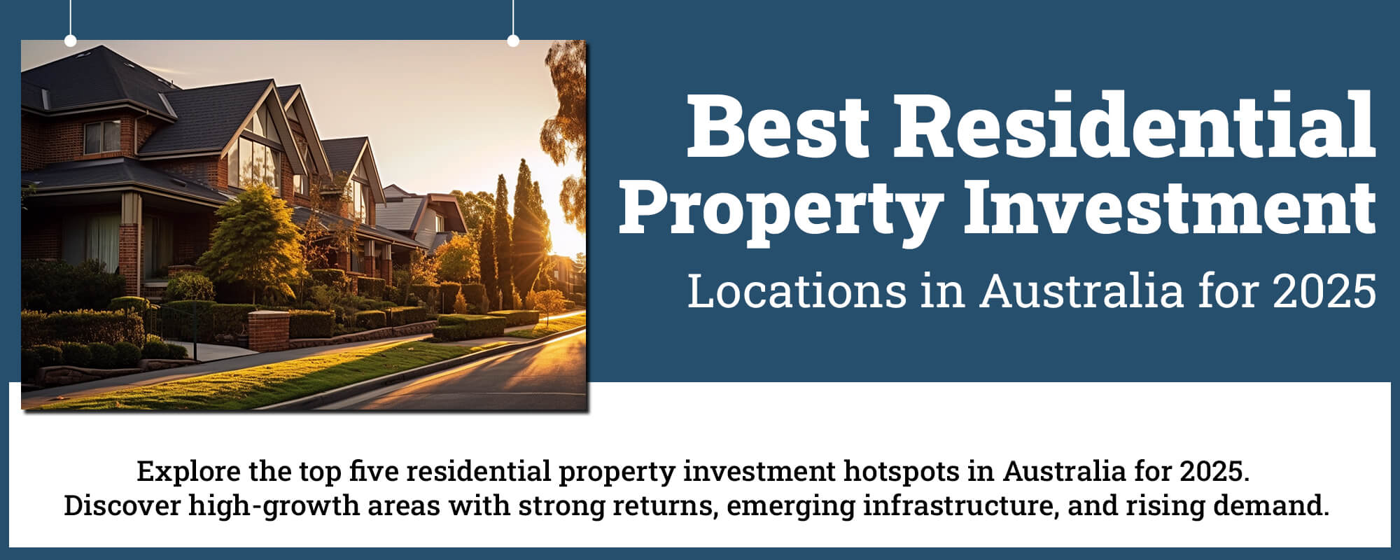 investing in residential real estate in Australia