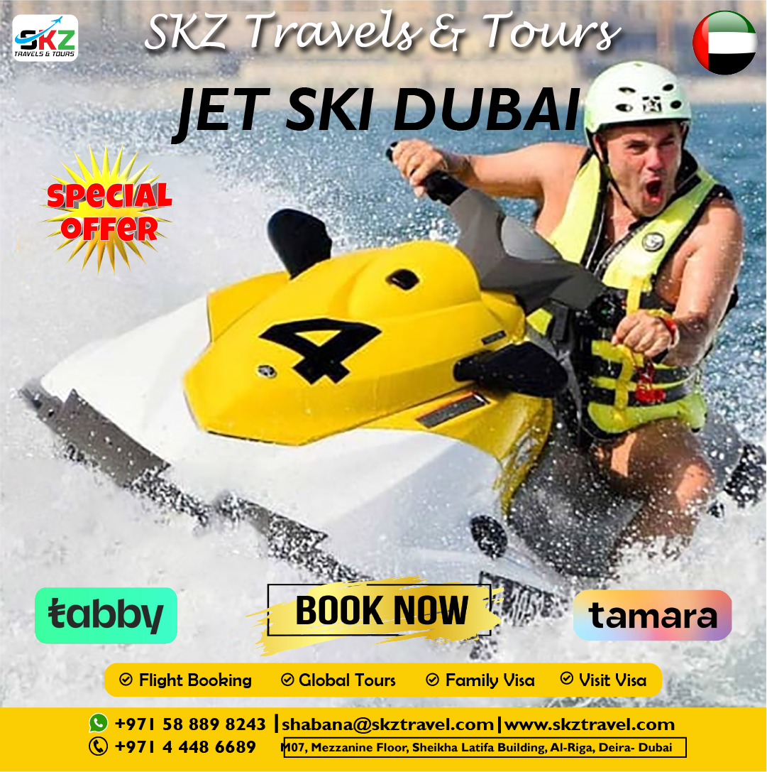 Ride the Waves: Jet Ski Adventure in Dubai!
