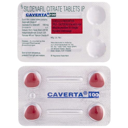 Buy Caverta – Trusted Sildenafil ED Tablets for Men