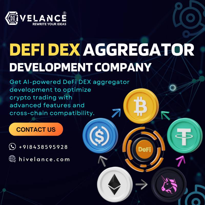 DeFI Dex aggregator development company – Hivelance