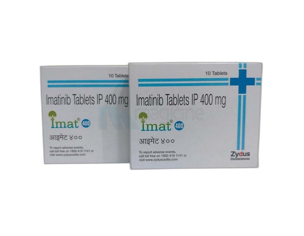 The doses of Imat 400 mg Tablet for Cancer