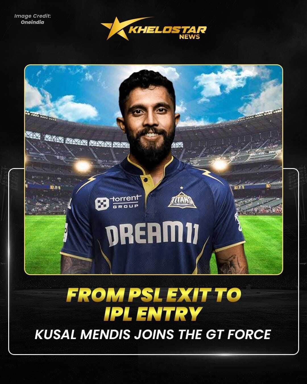Kusal Mendis Replaces Buttler at GT – Khelostar News