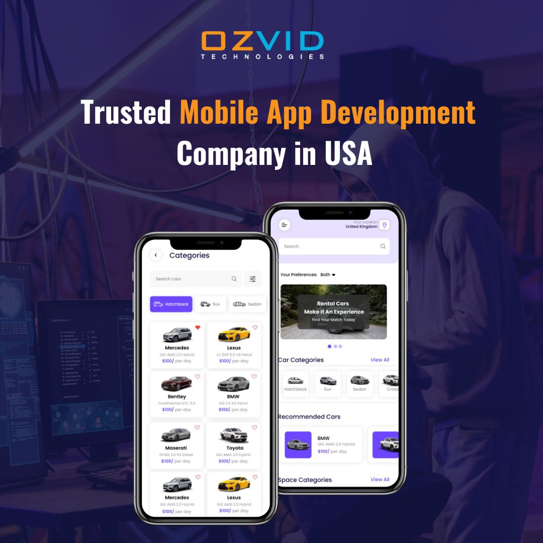 Top Mobile App Development Agency in Chicago – OZVID Technologies