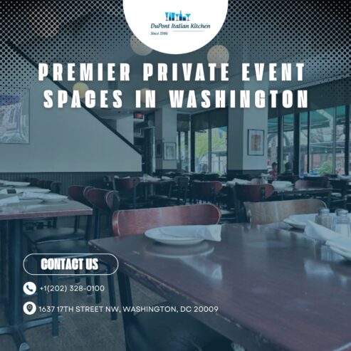 Book Your Private Event in DC with Dupont Italian Kitchen